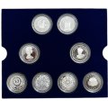 United Nations Decade For Women Program Silver Proof Set Of 24 Coins